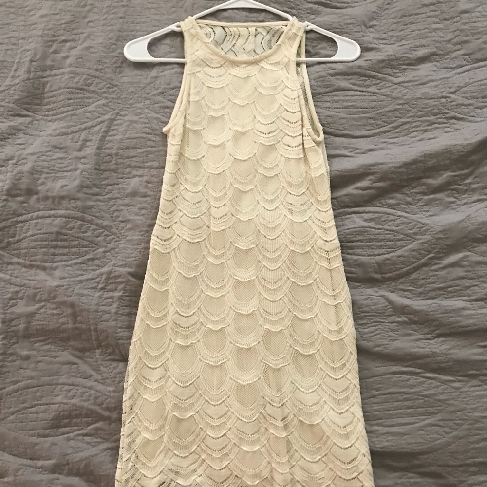 WHITE/CREAM NIGHTCAP DRESS